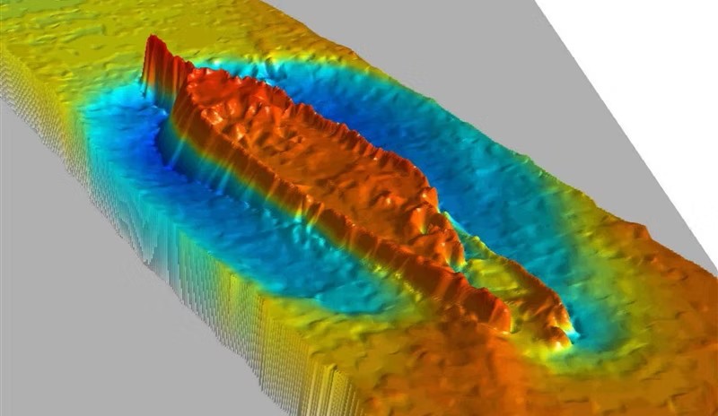 Wreck scan imagery