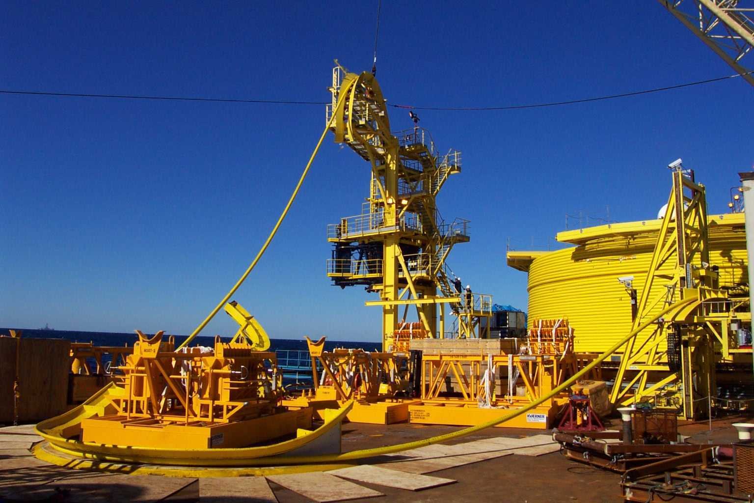 Custom yellow subsea tooling